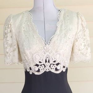Vintage 80s/90s Formal Dress - Size Small